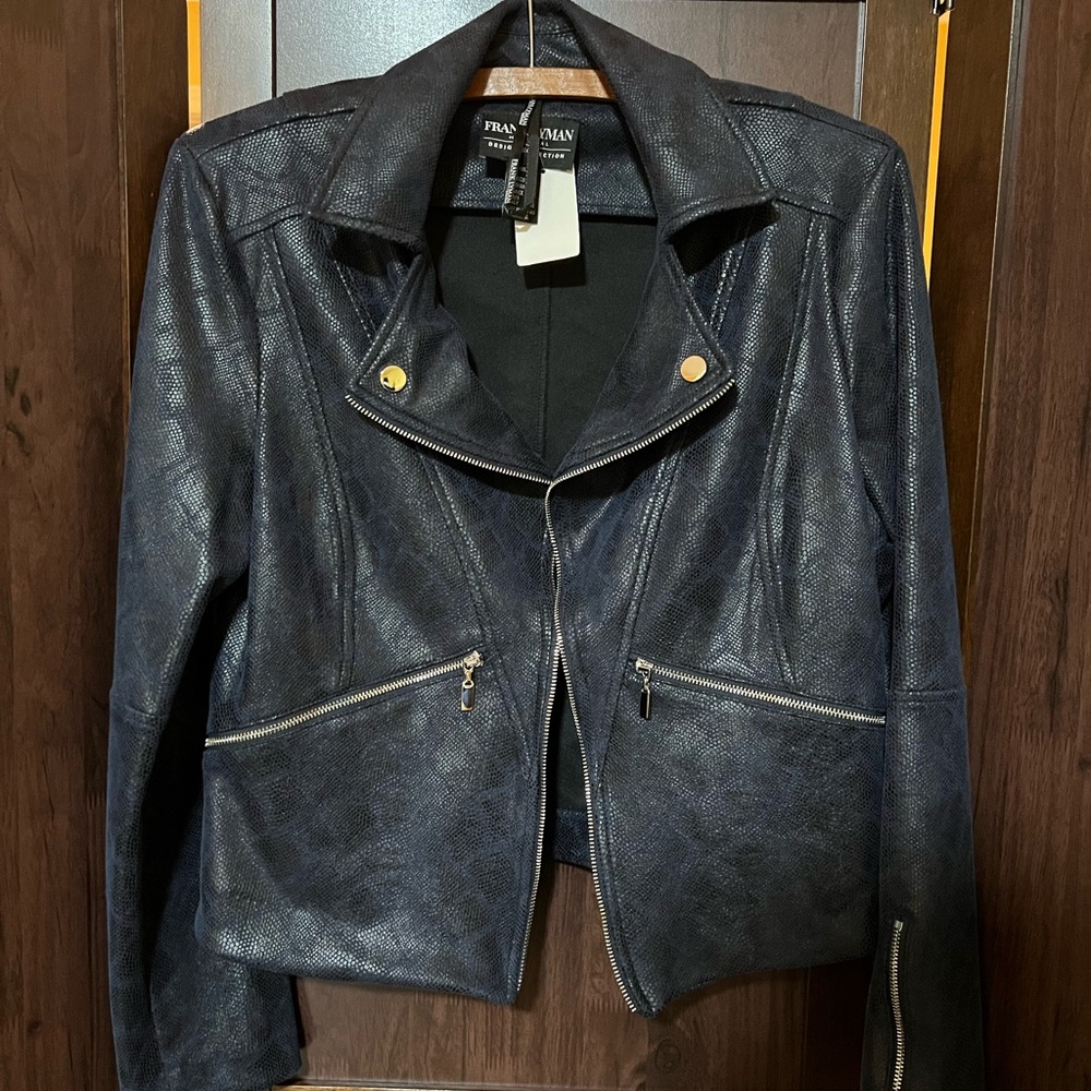Frank Lyman Moto Style Jacket - Size 8 - NWOT